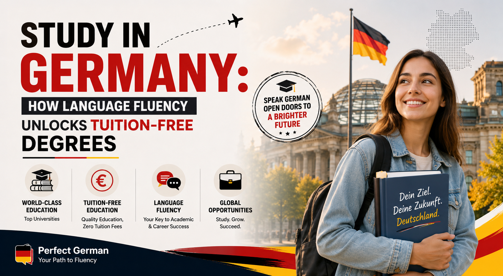 Study In Germany: How Language Fluency Unlocks Tuition-free Degrees