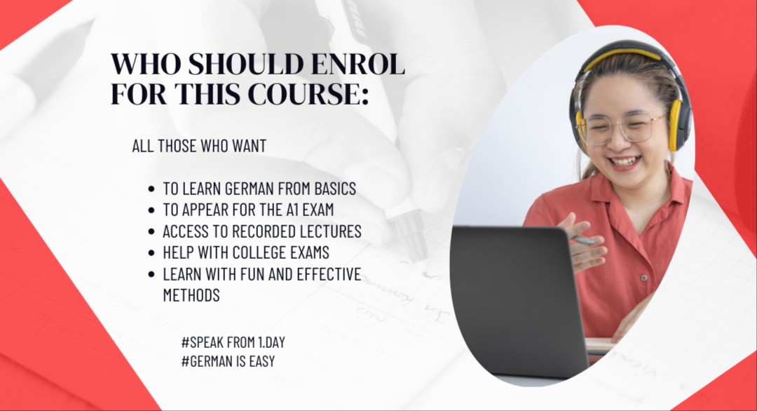 Beginners German A1 course