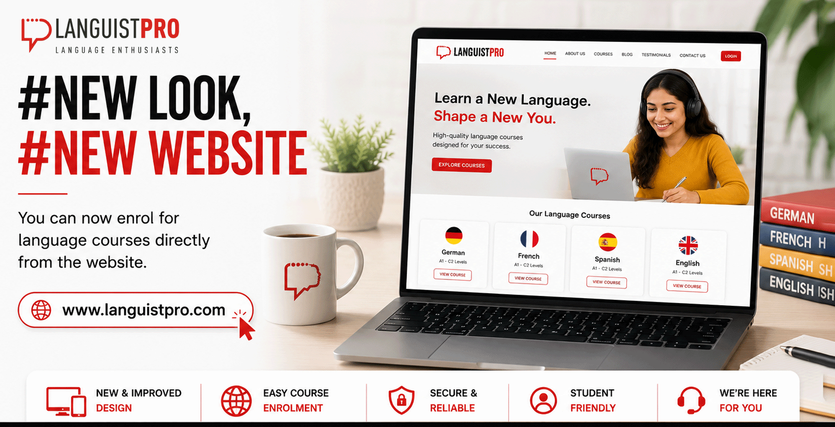 #NEW LOOK, #NEW WEBSITE